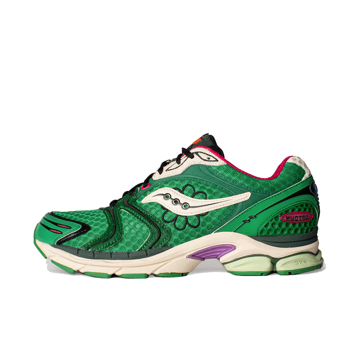 Sneakers och skor Saucony Jae Tips x Progrid Triumph 4 ‘Sugar Maple’ - Flowers Grow Uptown Pack Grön | S70966-4, 0