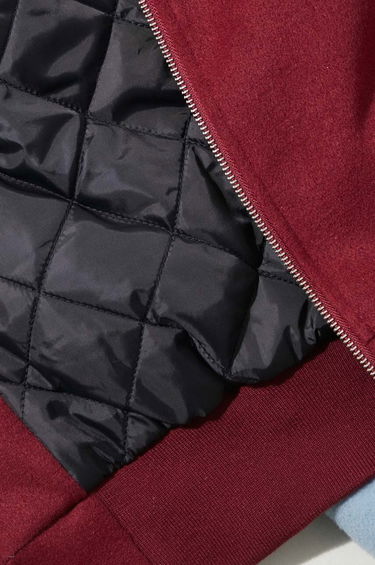 Bomberjacka BBC IceCream ICECREAM Diner Team Varsity Bomber Jacket Bourgogne | IC24106, 7