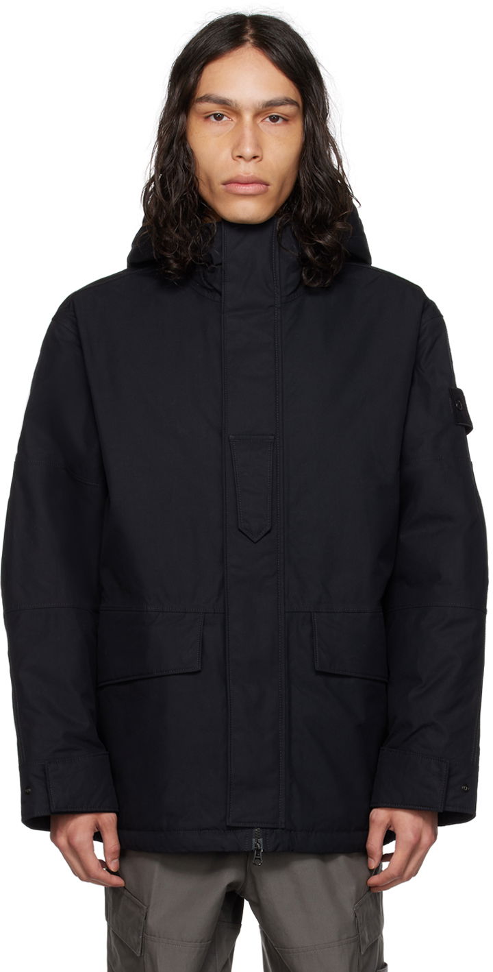 Jacka Stone Island Ghost Piece Jacket Svart | 7915420F1, 0