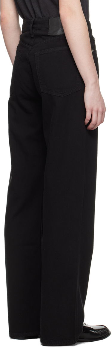 Jeans rag & bone Rag & Bone Logan Wide Leg Jeans Svart | WDD22H2935STBL, 2