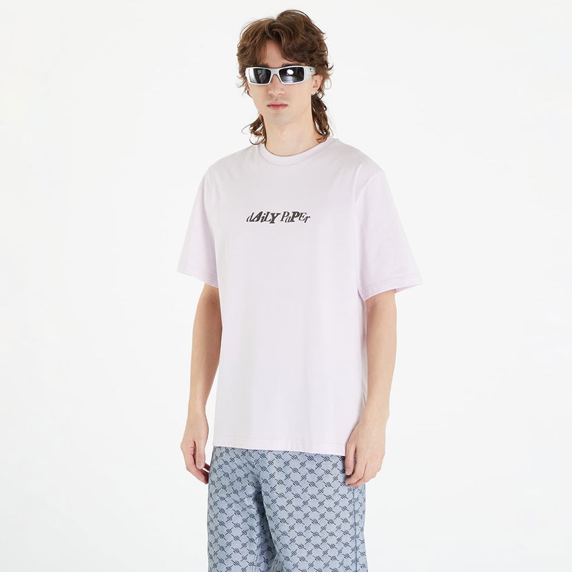 T-shirt DAILY PAPER Unified Type Short Sleeve T-Shirt Rosa | 2411118