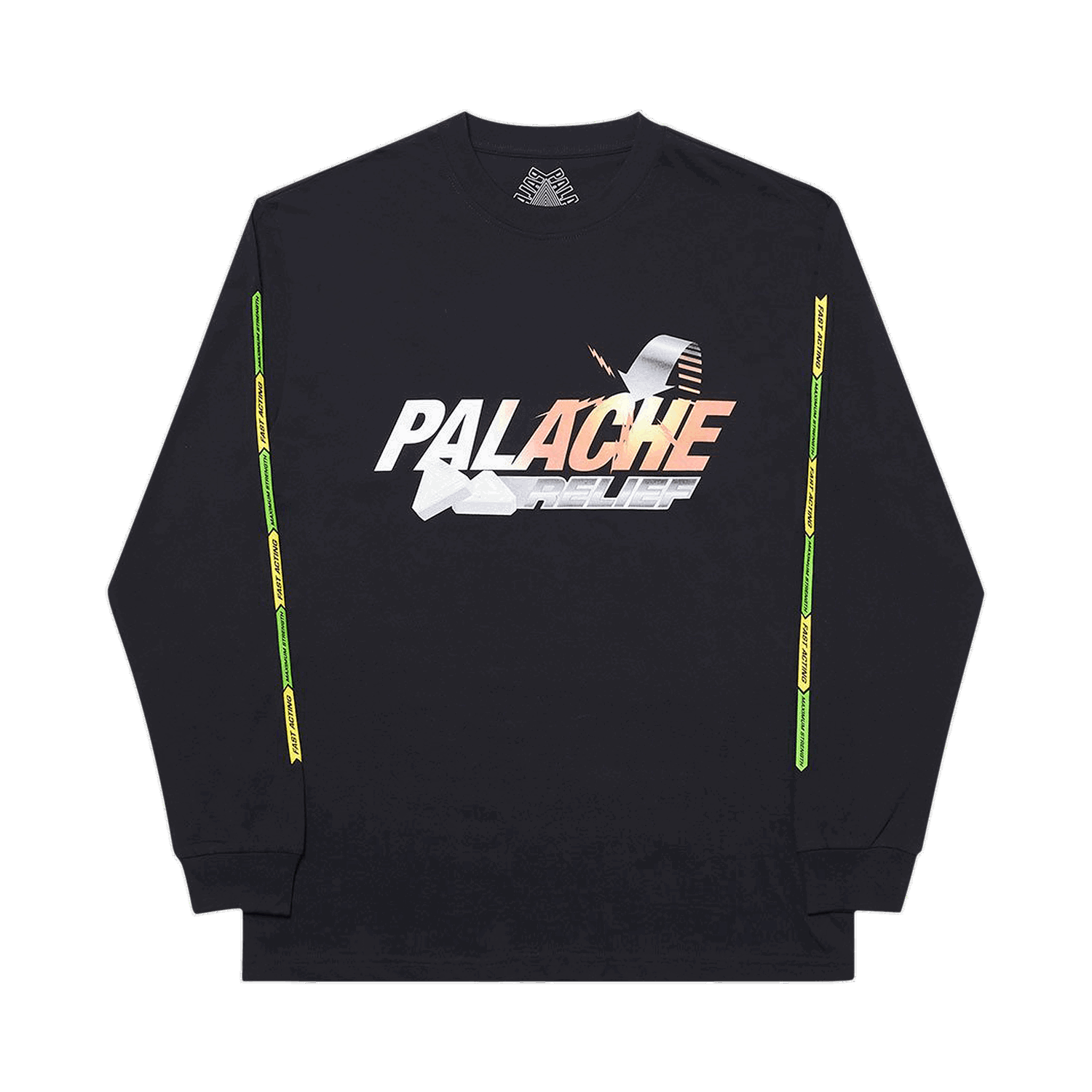 T-shirt Palace Palache Longsleeve Svart | P18LS011, 0