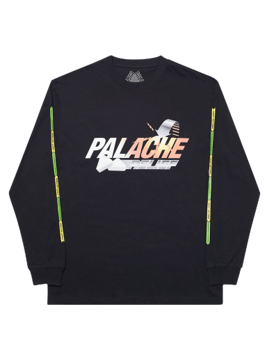 T-shirt Palace Palache Longsleeve Svart | P18LS011