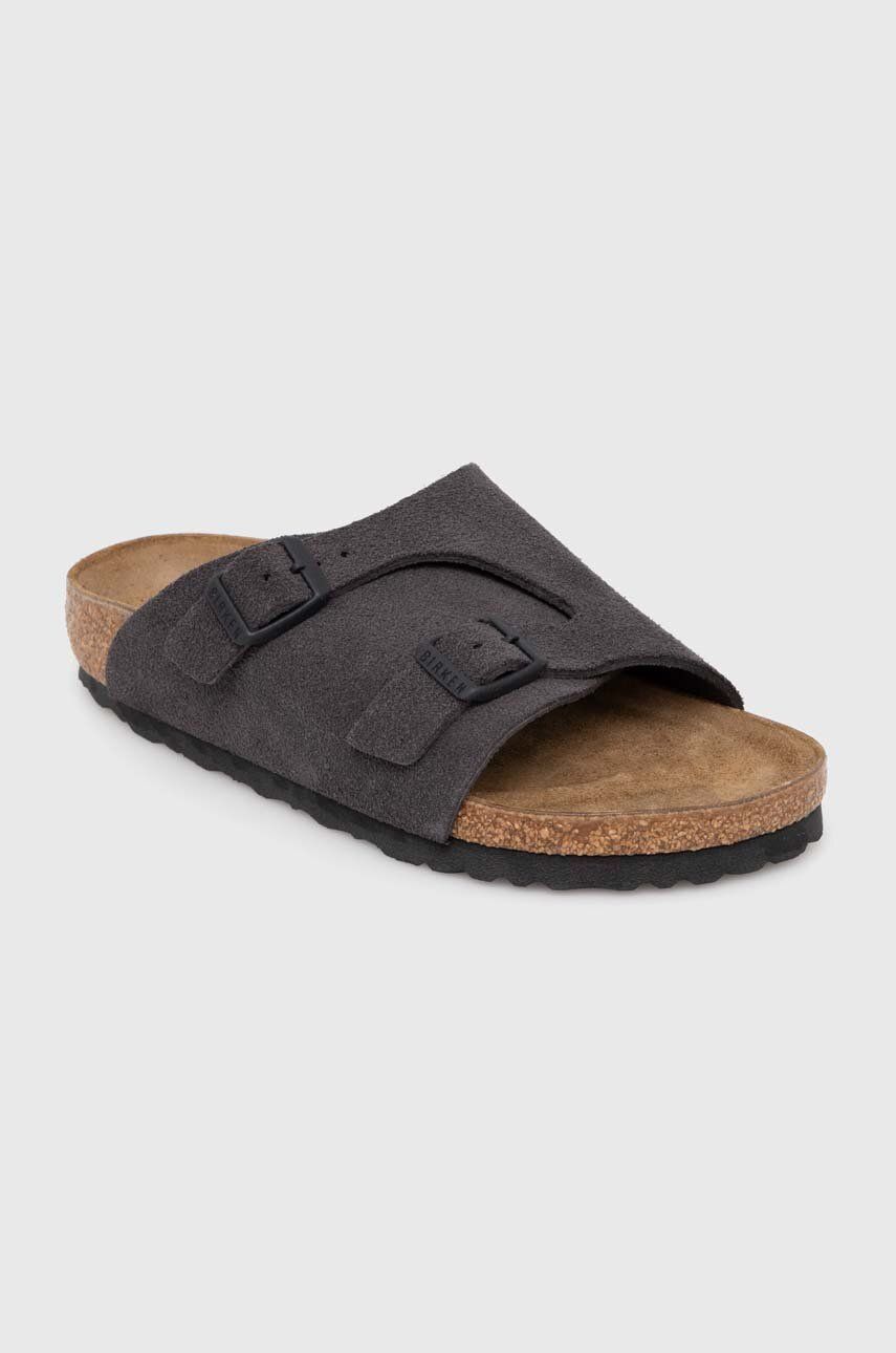 Sneakers och skor Birkenstock Zürich Suede Sandals Grå | 1028547, 0
