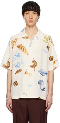 Jil Sander Botanical Print Shirt