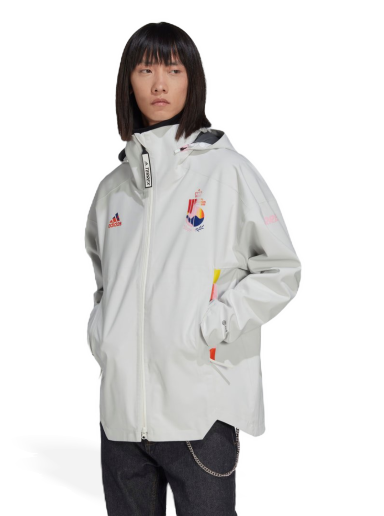 Vindjacka adidas Originals MYSHELTER Belgium Jacket Vit | HE1438