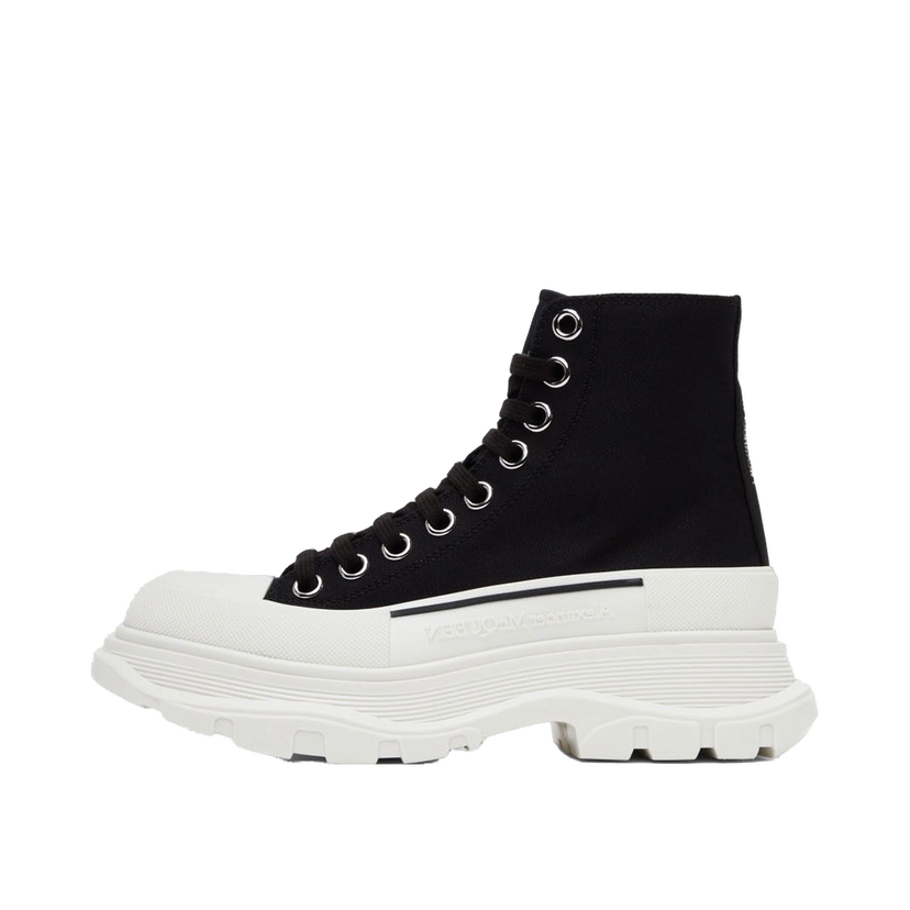 Sneakers och skor Alexander McQueen Tread Slick High-Top Sneakers Svart | 697080W4MV2