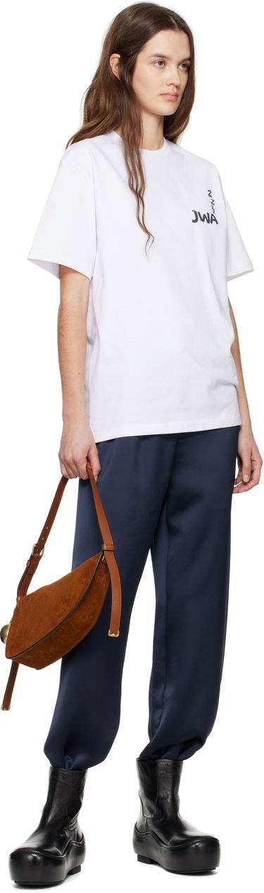 T-shirt JW Anderson JW Anderson JWA Print T-Shirt Vit | JT0285-PG1510, 3