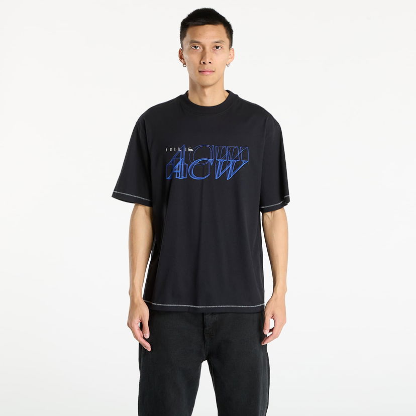 T-shirt A-COLD-WALL* A-COLD-WALL* Serif T-Shirt Svart | ACWMTS233 Black