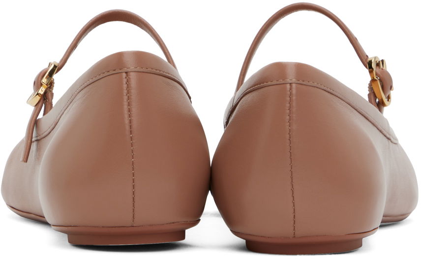 Sneakers och skor Gianvito Rossi Carla Ballerina Flats Beige | G22223.05GOM.NAP, 1