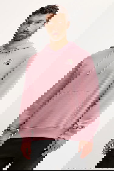 Sweatshirt The North Face Cotton Flowe Dome Hoodie with print Rosa | NF0A8EGZHCS1, 0