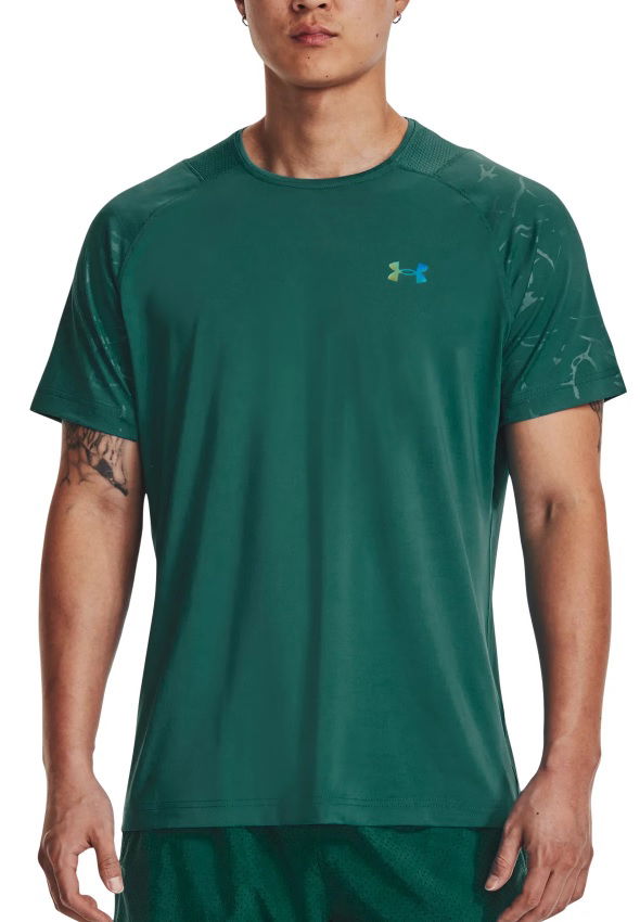 T-shirt Under Armour Rush Vent Tee Grön | 1376790-722, 0