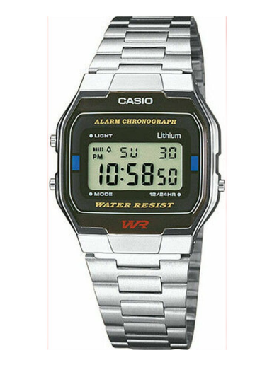 Klocka CASIO A163WA-1QES Watches Grå | A163WA-1QES