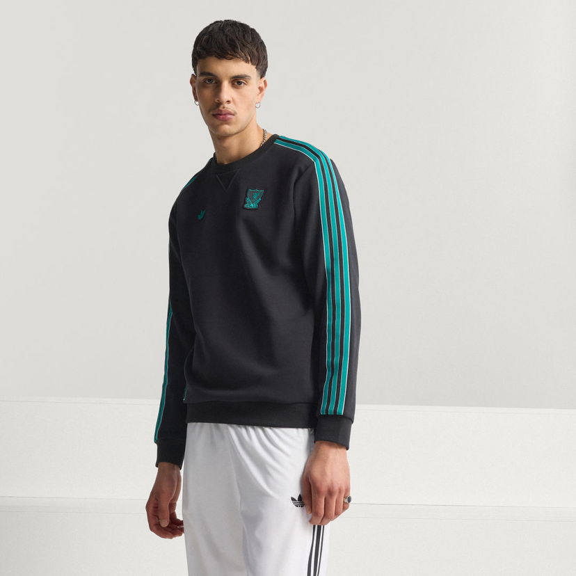 Sweatshirt adidas Performance Liverpool FC Terrace Icons Svart | JW5472