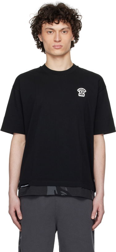 T-shirt AAPE by A Bathing Ape AAPE by A Bathing Ape Fancy Main T-Shirt Svart | AAPTEM1652XXNBKX, 0