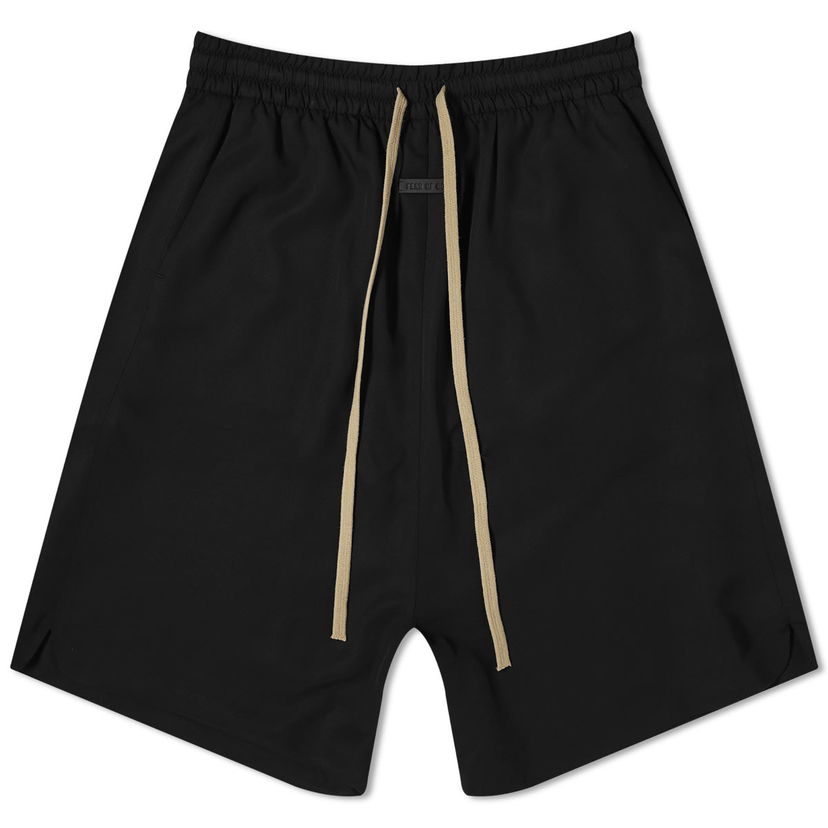 Shorts Fear of God 8th Double Layer Relaxed Shorts Svart | FG840-341SIW-001