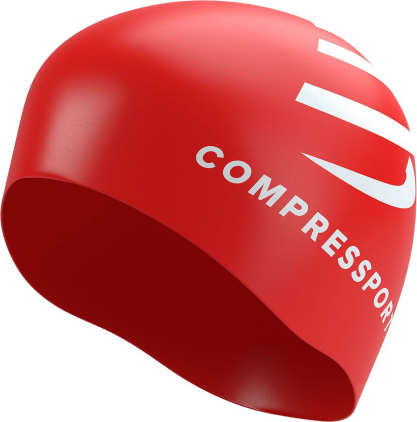 Keps Compressport Compressport Swim Cap Röd | cu00098b-303-0tu
