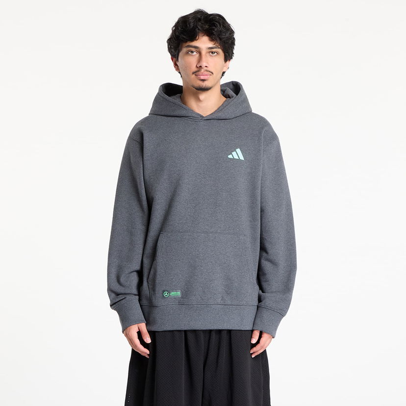 Sweatshirt adidas Performance Mercedes-AMG Petronas Formula One Team Premium Hoodie Grå | JX8778