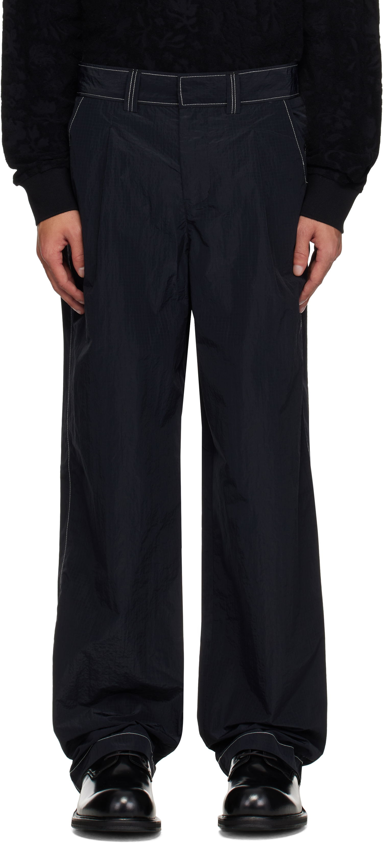 Byxor Soulland Soulland Aidan Trousers Svart | 51010-1307, 0
