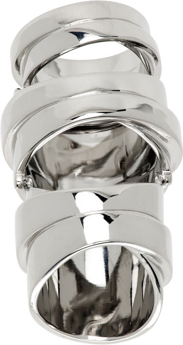 Ringa Maison Margiela MM6 Maison Margiela Numeric Spiral Ring Gul | SM7UQ0090 P6627, 4