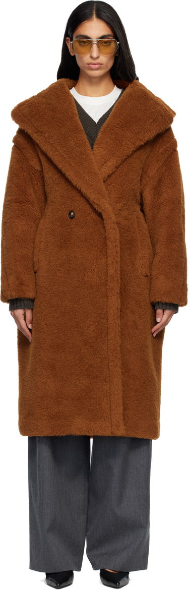 Rockar Max Mara Tedgirl Teddy Coat Brun | 2521016052600, 0