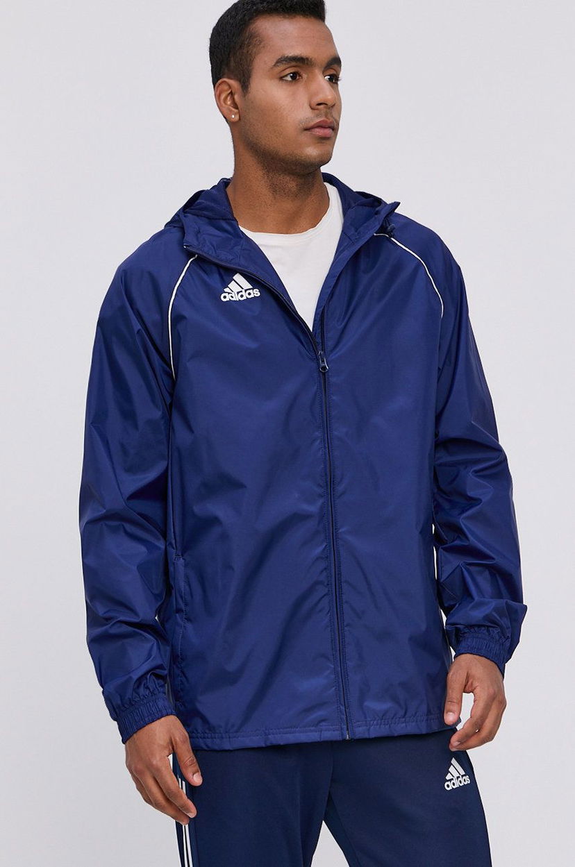 Vindjacka adidas Performance Performance CV3694 Men's Hooded Jacket Blå | CV3694