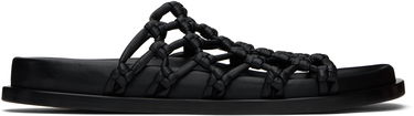 Sneakers och skor Jil Sander Jil Sander Hand-Knotted Sandals Svart | J15WX0008_P5810, 0