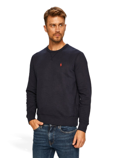 Sweatshirt Polo by Ralph Lauren Vintage Fleece Crew Sweat Mörkblå | 710766772003
