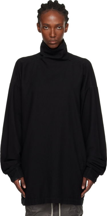 Sweater Rick Owens DRKSHDW Concordians Jumbo Turtleneck Svart | DS02E7505 CFL, 0