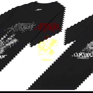 T-shirt Neighborhood Anthrax I am the Law T-Shirt Svart | 232PCNH-ST03S-BLK, 0