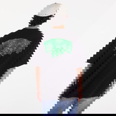 T-shirt BAPE A BATHING APE Spray Frankenstein Relaxed Fit Tee Svart | 001TEK301351MBLK, 1