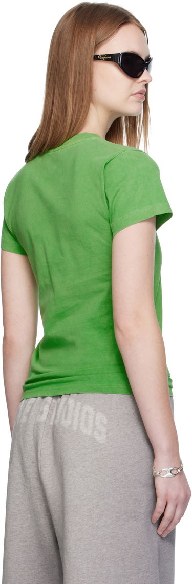 T-shirt Martine Rose Martine Rose Shrunken T-Shirt Grön | 629JE01400CW, 2