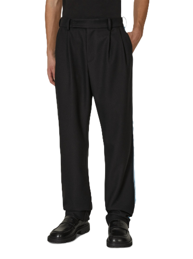 Byxor Ahluwalia Priya Trousers Svart | M-AHLU-TR001-SS23-FA109  BK