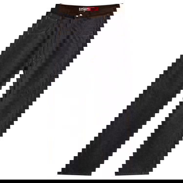 Jeans Junya Watanabe Junya Watanabe MAN x Levis Leather Patch Jeans, Size Large Blå | WP-P203-051-1, 0