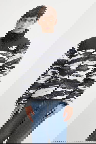 Pufferjacka The North Face 1996 Retro Nuptse Winter Hooded Down Jacket with Monochrome Pattern Flerfärgad | NF0A8D16DJI1, 3