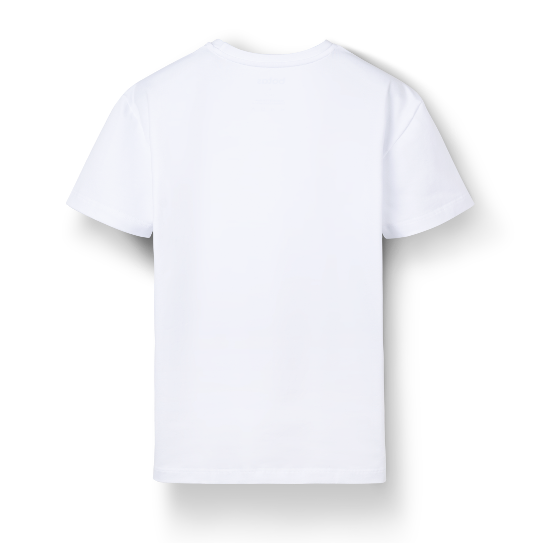 T-shirt Vasky Botas Basic White Vit | A-1242-007-M, 1
