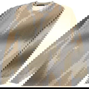 T-shirt Stampd Long Sleeve Ikat Camo Sublimated T-Shirt Beige | SLA-M3261TE-IKC, 0