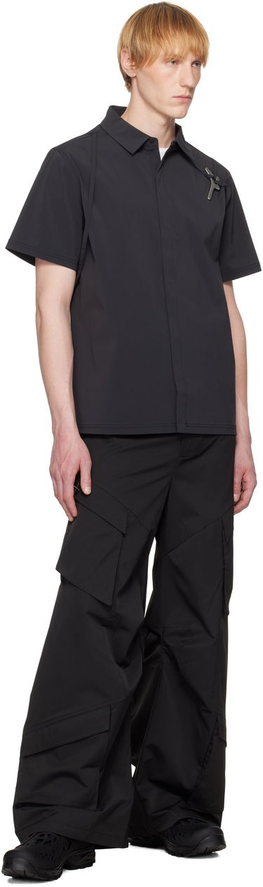 Skjorta HELIOT EMIL Heliot Emil Purulence Technical Shirt Svart | SS25_M_05_042_BLK01_CO, 3