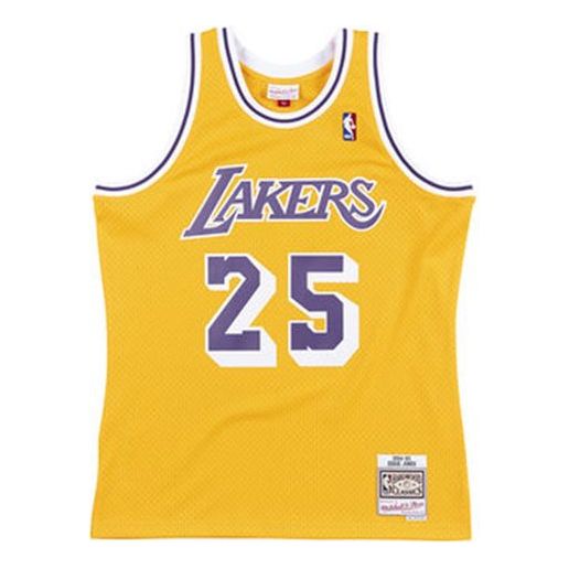 Jersey Mitchell & Ness Lakers  #25 Basketball Jersey Gul | SMJYGS18441-LALLTGD94EJN
