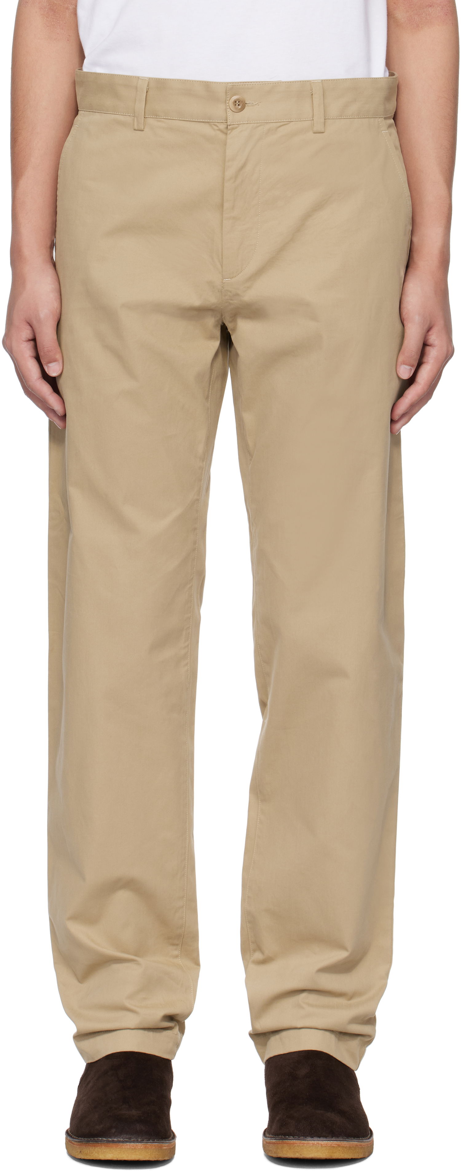 Byxor A.P.C. A.P.C. Constantin Trousers Beige | COGZR-H08396, 0