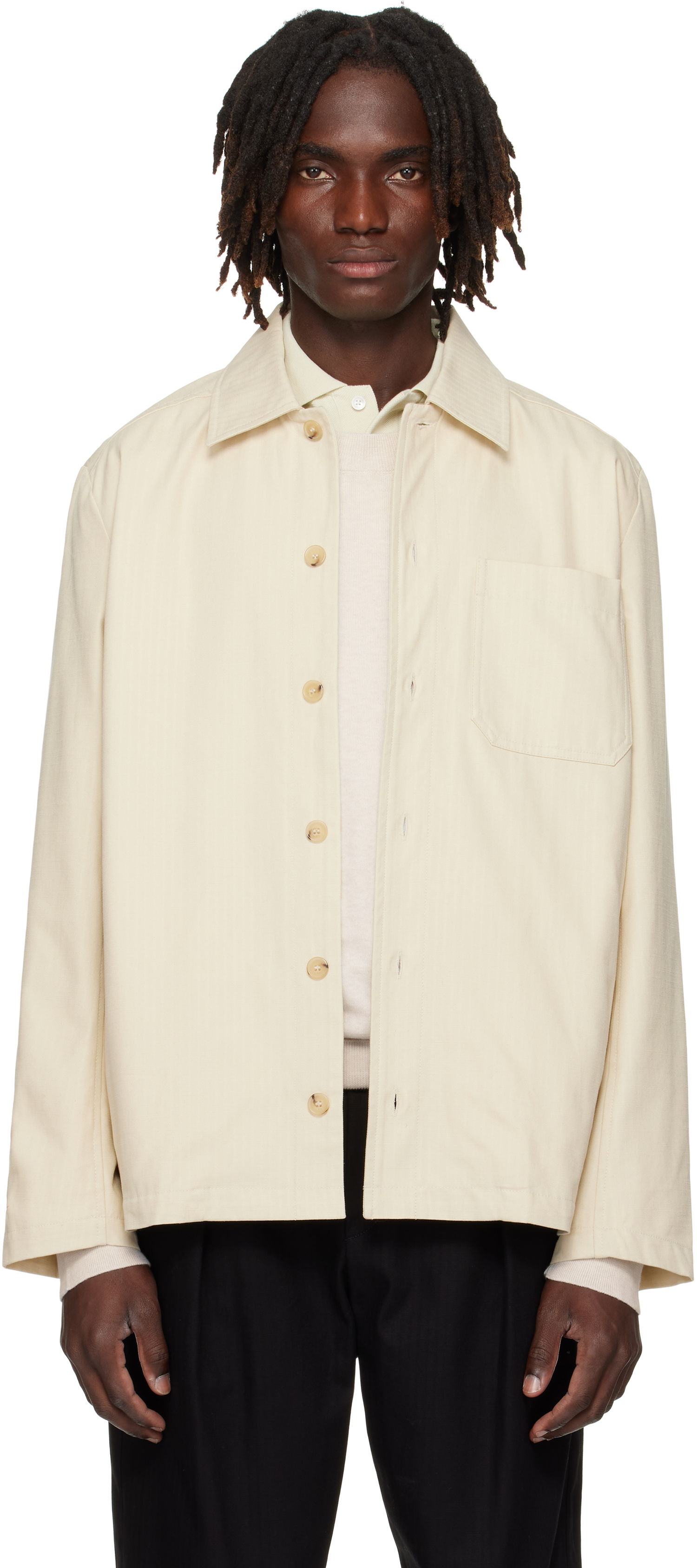 Jacka A.P.C. A.P.C. Jeffray Jacket Vit | COHHW-H02991, 0