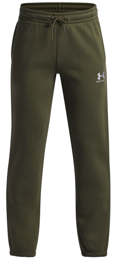 Träningsbyxor Under Armour Icon Fleece Taping Joggers Grön | 1390294-391, 0