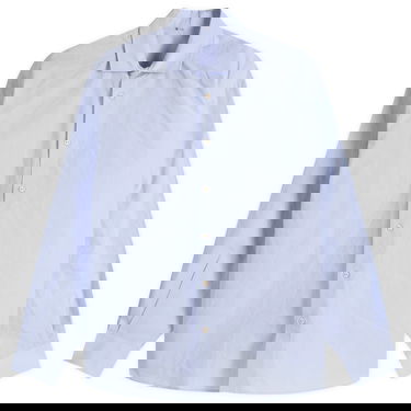 Skjorta Baserange Baserange Claude Shirt, Size Medium Blå | TSCL-OCP-AU25-SAX, 0