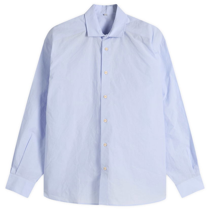 Skjorta Baserange Baserange Claude Shirt, Size Medium Blå | TSCL-OCP-AU25-SAX