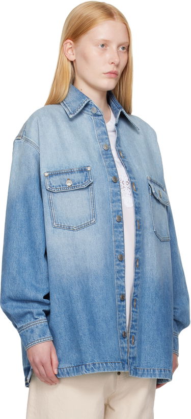 Skjorta Stella McCartney Stella McCartney Iconic Denim Shirt Blå | 6D04113SQH27, 1