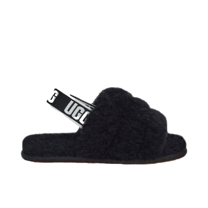 Sneakers och skor UGG Fluff Yeah Slide Black Svart | 1098579T-BLK