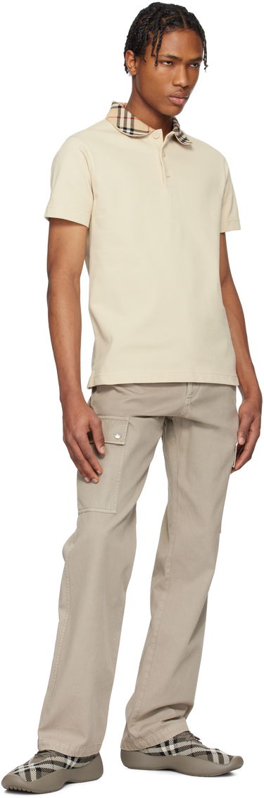 Kläder Burberry Burberry Check Knit Neptune Brun | 8101906, 4