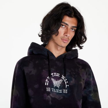 Sweatshirt Vans Butterfly Tie Dye Pullover Svart | VN0A7S8DY951, 3