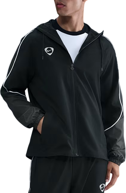 Jacka Nike Academy+ Repel Rain Hooded Jacket Svart | hv3581-010