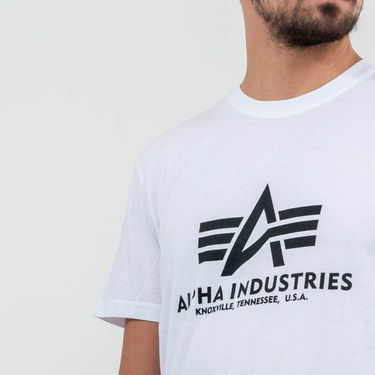 T-shirt Alpha Industries Basic Tee Vit | 100501 / 09, 3